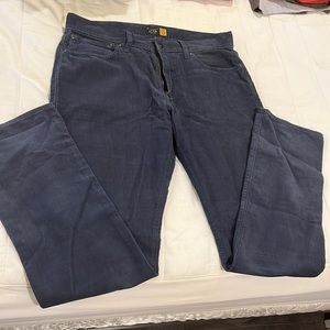 J. Crew slate blue Corduroy